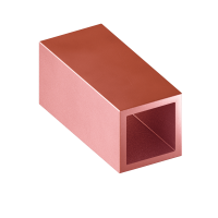 Труба медная квадратная фото