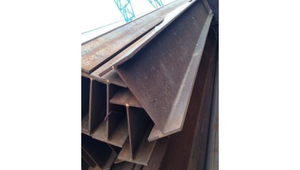 двутавр стальной нормальный сварной 100x55x4,1x5,7 мм 10Б1 Ст3пс купить в Тюмени