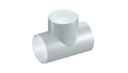 Кожух (окожушка) оцинкованный для тройника 580x1 мм фото кожух оцинкованный для тройника 580x1 мм купить в Тюмени