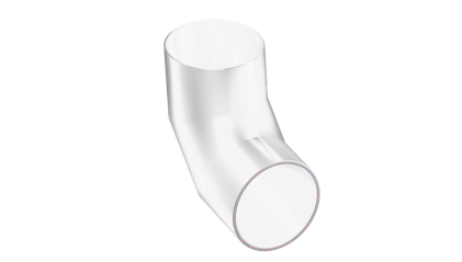 кожух оцинкованный для отвода 90° 90x0,55 мм купить в Тюмени