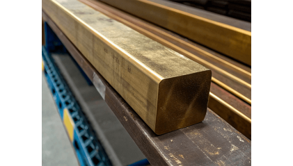 квадрат бронзовый ДКВНТ 7x7 мм БрХ1 купить в Тюмени