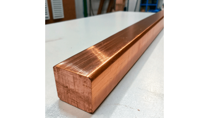 квадрат медный 60 мм М2 купить в Тюмени