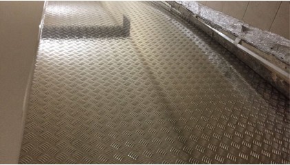 лист стальной рифленый квинтет 3 мм Ст3 купить в Тюмени