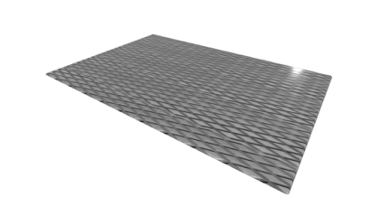 лист нержавеющий рифленый ромб 8 мм 08Х17Т купить в Тюмени