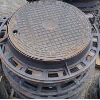 Люк чугунный ГТС легкий круглый Т 800x110 мм СЧ10 ГОСТ 8591-76