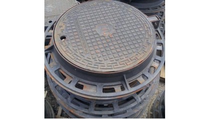 люк чугунный ГТС легкий круглый Т 750x45 мм СЧ10 купить в Тюмени