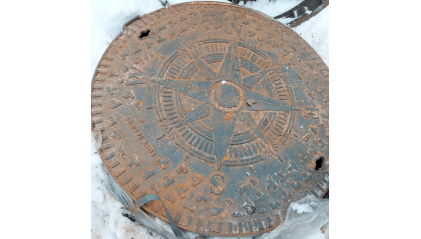 люк чугунный СТ (Е600) круглый 650 мм СЧ21 купить в Тюмени