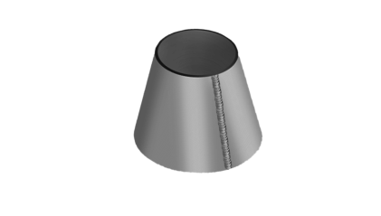 обечайку стальную коническую 3000x2120x20 мм Ст3 купить в Тюмени