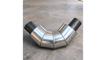 отвод оцинкованный в ППУ изоляции 45° 108х4 мм купить в Тюмени