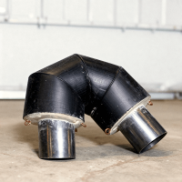 Отвод полиэтиленовый в ППУ изоляции 90° 32x2,8 мм ГОСТ 30732-2020