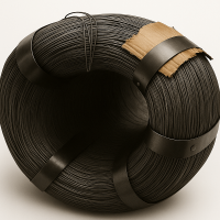 Проволока стальная вязальная черная 2,5 мм 08кп ГОСТ 3282-74