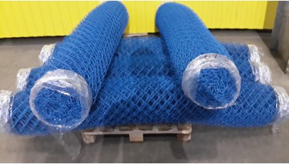 сетку рабицу стальную с полимерным покрытием (ПВХ) 10x10 2,5 мм купить в Тюмени