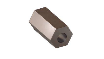 шестигранник буровой пустотелый 25x7,2 мм 55С2 купить в Тюмени