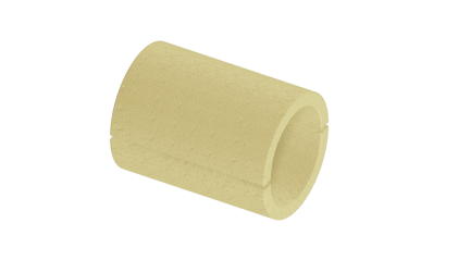 скорлупу ППУ без покрытия 630x60 мм для труб купить в Тюмени