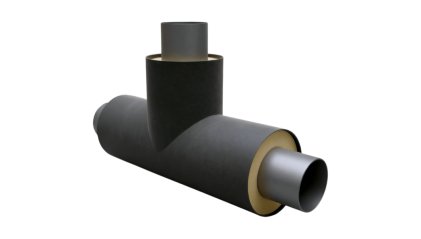 тройник в ППУ-ПЭ изоляции 219х6-45х6 мм купить в Тюмени