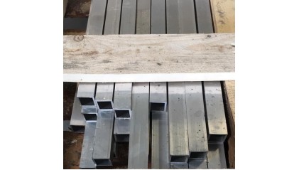 трубу алюминиевую профильную квадратную 100x100 5 мм АД0 купить в Тюмени