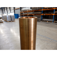 Труба бронзовая прессованная ГКР 110x20 мм БрАЖМц10-3-1,5 ГОСТ 1208-2014