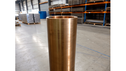 трубу бронзовую прессованную ГКР 110x10 мм БрАЖ9-4 купить в Тюмени