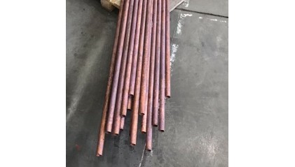 трубу медную бесшовную ДКРНМ 76,1x2,5 мм М1ф купить в Тюмени