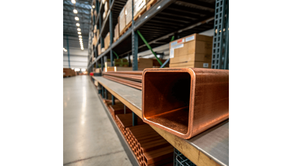 трубу медную профильную квадратную ДКВНМ 10x10x2,5 мм М3 купить в Тюмени