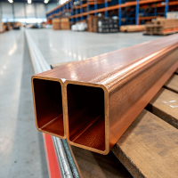 Труба медная профильная прямоугольная ДПРНМ 110x30x3,5 мм М1 ТУ 48-21-295-82