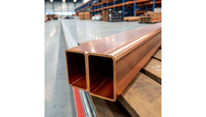 трубу медную профильную прямоугольную ДПРНМ 110x30x3,5 мм МН10 купить в Тюмени