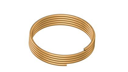 трубку латунную капиллярную ДКРНМ 2,1x0,6 мм Л68 купить в Тюмени