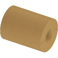 Цилиндр теплоизоляционный базальтовый навивной без покрытия 108x100x1000 мм НГ Ц 100 ГОСТ 23208-2022