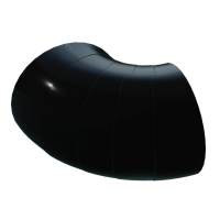 ВУС изоляция для отвода 45° трехслойная 76x2,2 мм ГОСТ 9.602-2006