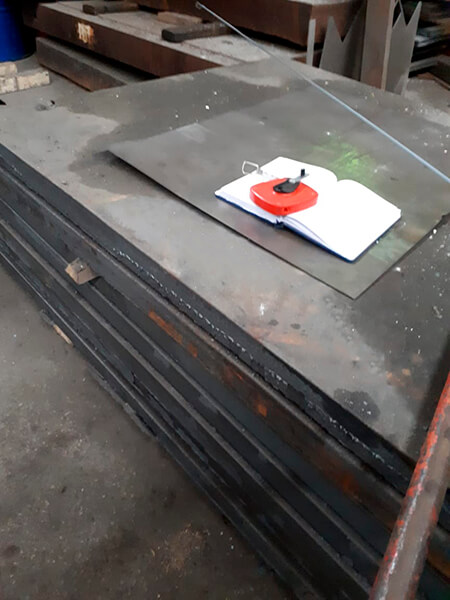 Плита стальная конструкционная 4 мм 09Г2С ГОСТ 1577-93 фото